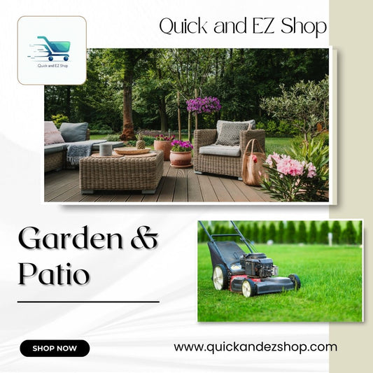 Creating a Peaceful Garden Oasis: Essential Garden & Patio Items for Your Outdoor Space