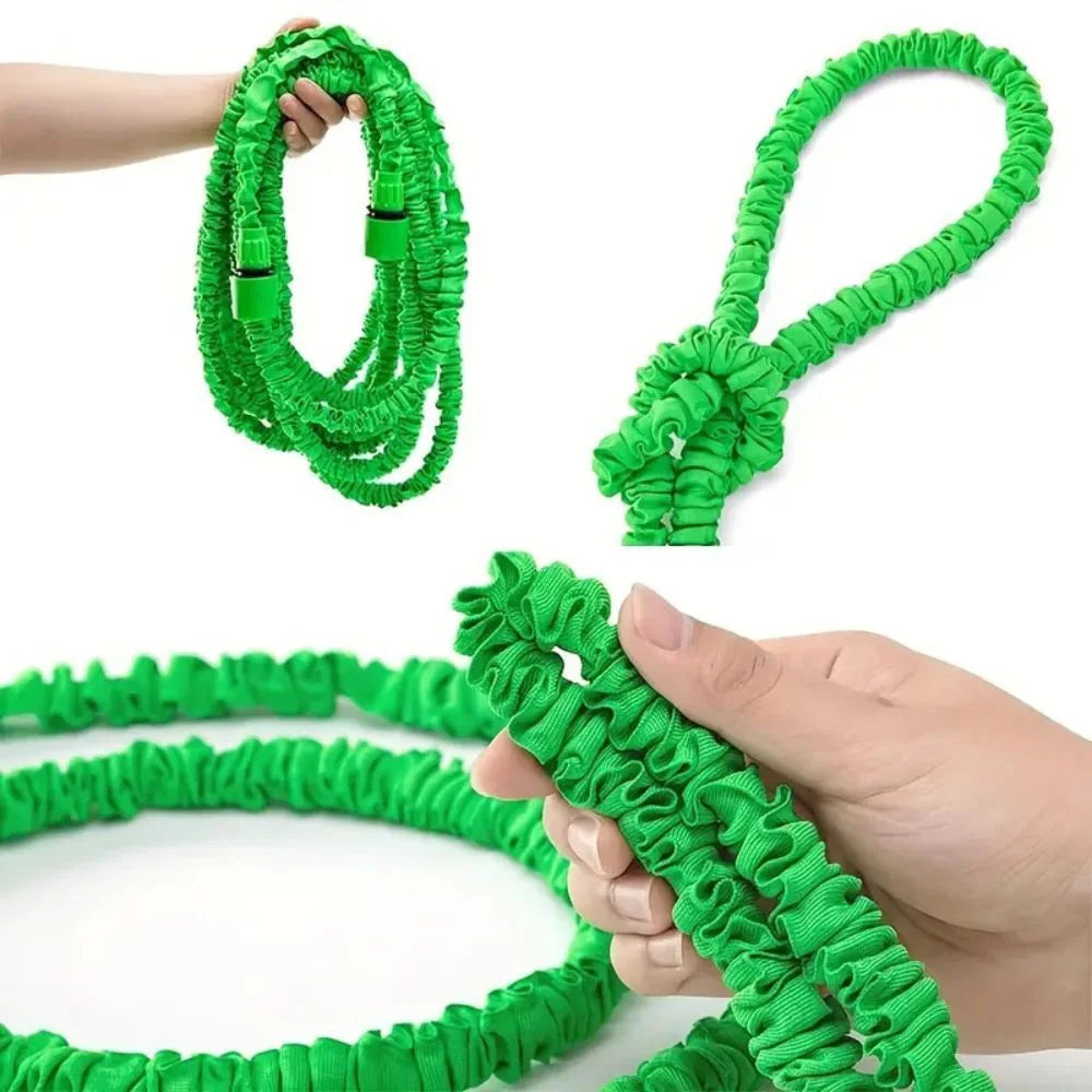 Scalable flexible garden spray gun plastic tube, multi-purpose spray gun hose, suitable for watering lawns, home use, pet bathin