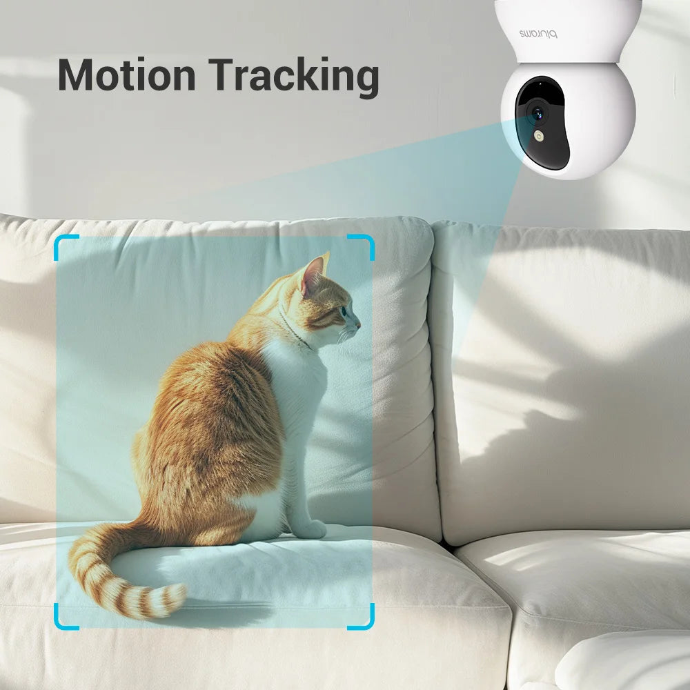 2 Pcs Blurams Indoor Security Camera 2K for Home Use