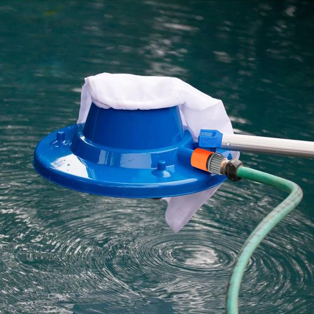Swimming Pool Cleaning Tools with Mesh Bag Pool Cleaning Vacuum Cleaner Suction Head Pool Leaf Sucker Pool Accessories