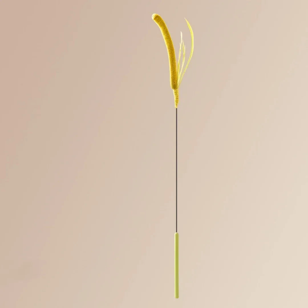 Cat and Dog Grass Chew Toy Teaser Stick Natural Bite Resistant Dental Teeth Cleaning Self Soothing Play Durable Pet Toys Cat Tea