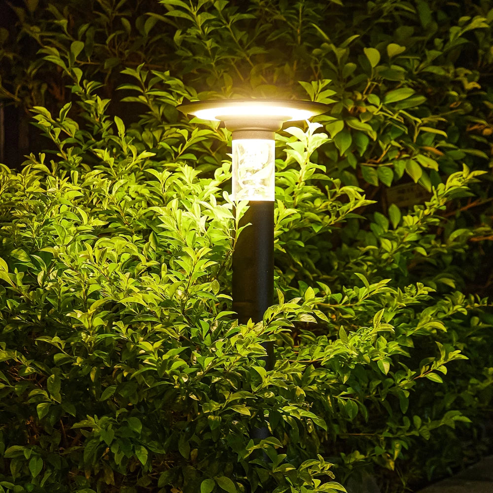 Solar Panel LED Lawn Lights Outdoor Garden Decoration Solar Spotlights Street Lamp Waterproof Fixture