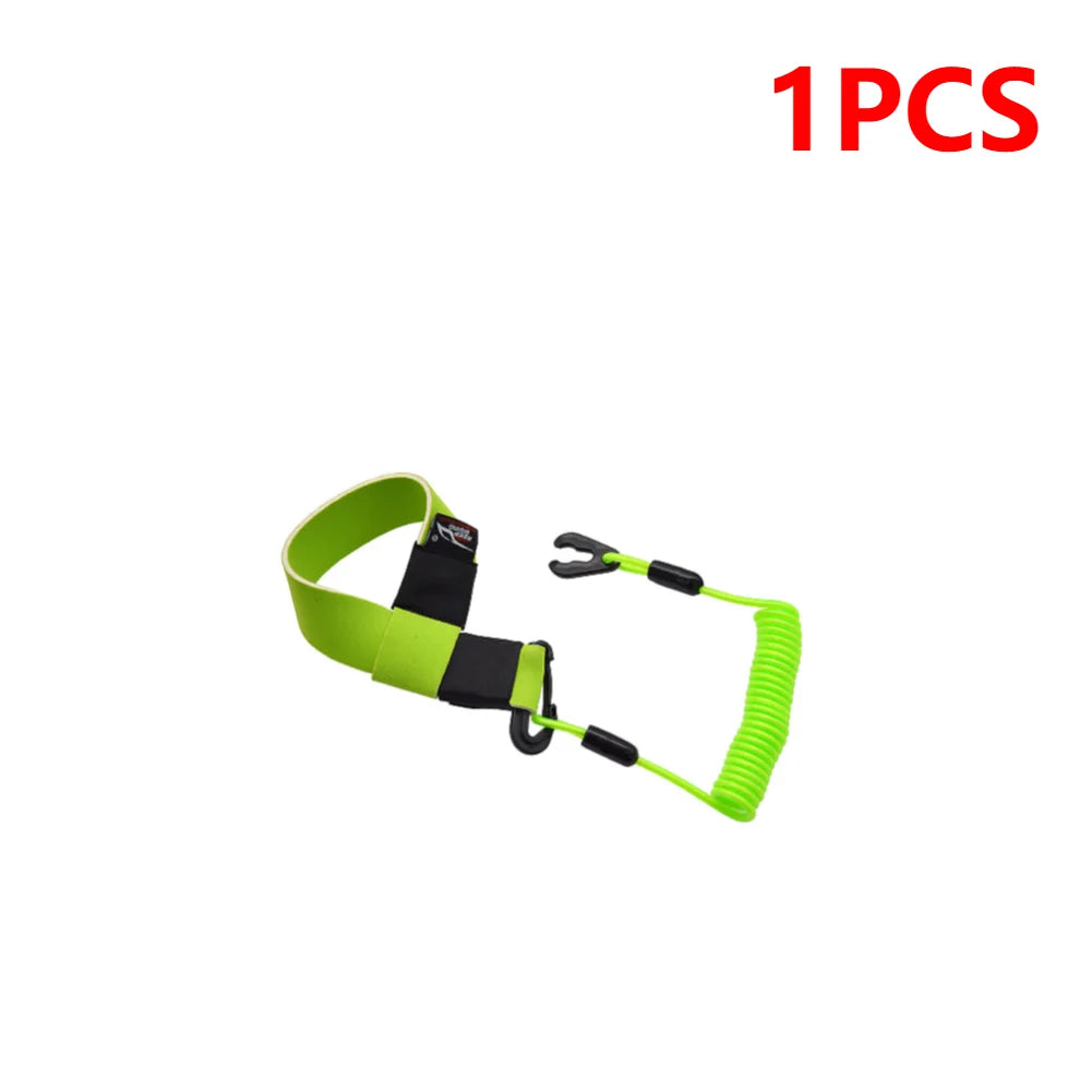 1-5PCS Jet Ski Safety Lanyard Adjustable Boat Motor Safety Tether Lanyard with Buckle Emergency Flameout Rope for YAMAHA Jet Ski