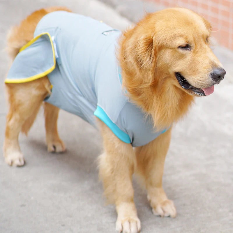 Dog Recovery Suit Cool Breathable Wound Surgical Clothes Dogs Anti-Licking Pet Onesies Vest Post Surgery Dog Sterilization Suit
