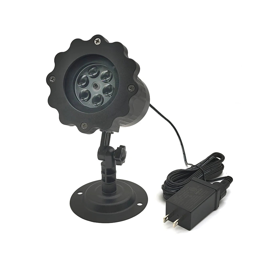 Christmas decoration Light Dynamic White Snowflake Snowy Outdoor Waterproof christmas sale Christmas Projection Light