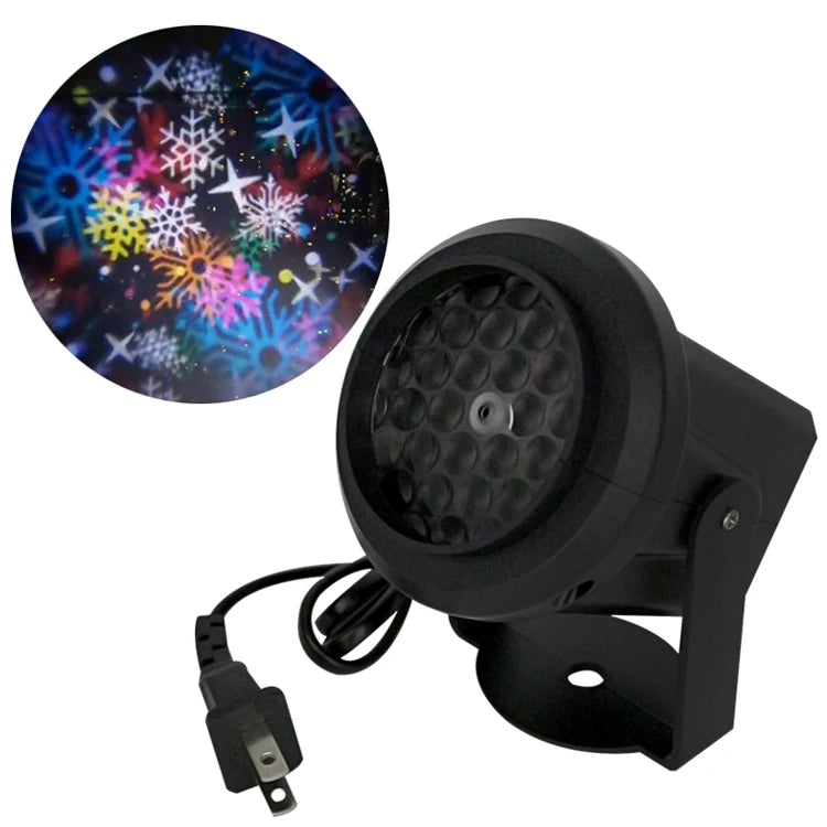 Christmas decoration Light Dynamic White Snowflake Snowy Outdoor Waterproof christmas sale Christmas Projection Light