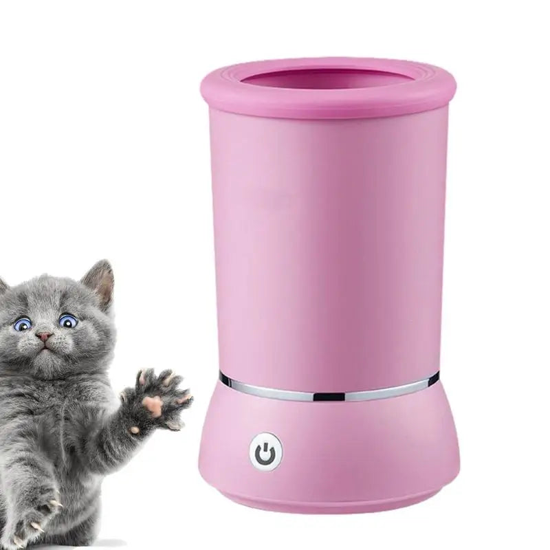 Fully Automatic Smart Pet Foot Washing Cup Low Noise Quick Cleaner USB rechargeable Foot Electric Dog Paw Pet Clean Cleaner