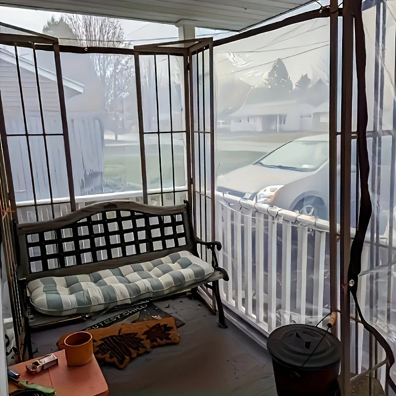 【Camping Transparent Rain Cover】A Quick Setup Transparent Rain Cover with a Waterproof Sealed Ring Design, Providing Timely Protection