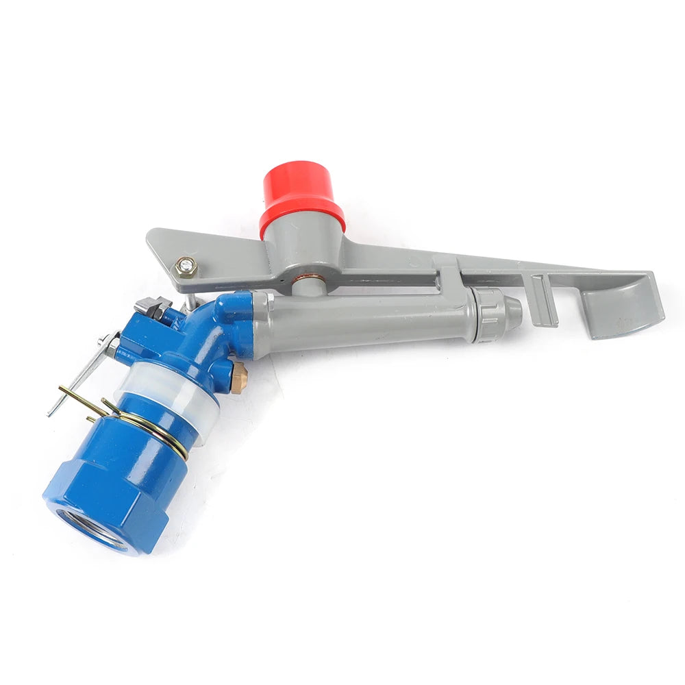 1 inch Irrigation Sprinkler Adjustable Garden Irrigation Nozzle Agriculture Large-Area Irrigation Cast Steel Spray Gun Nozzle
