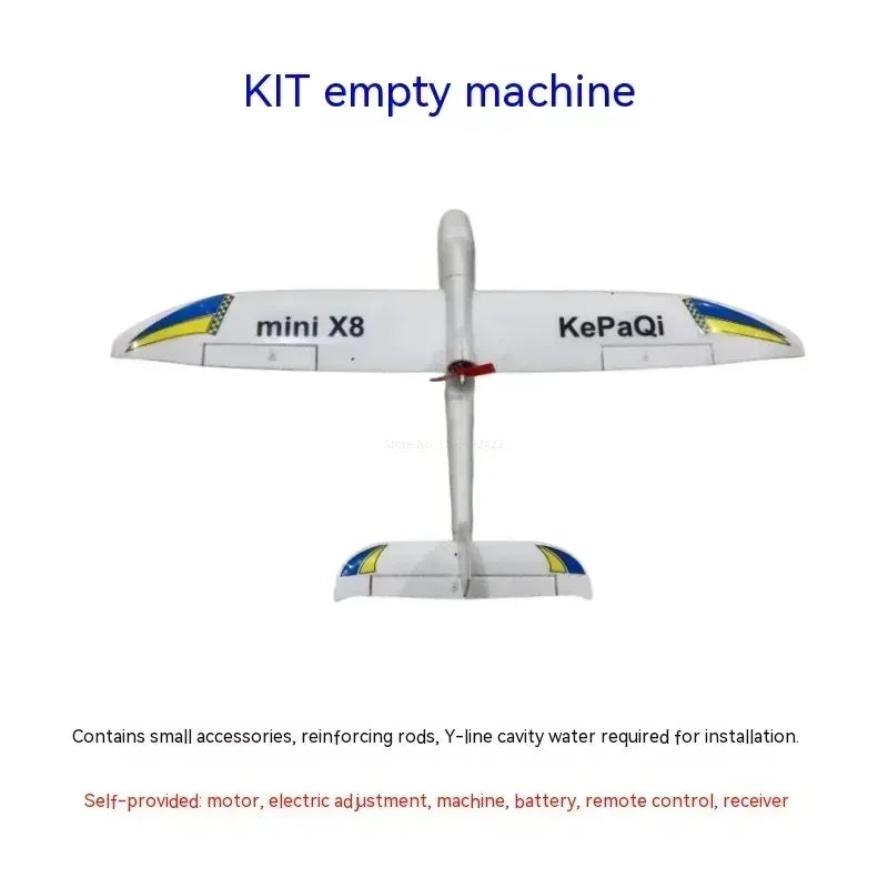Qlq 800mm Wingspan Newly Upgraded Surfer X8 Mini Model Beginner Training Machine Fixed Wing Remote Control Glider Toy Gift