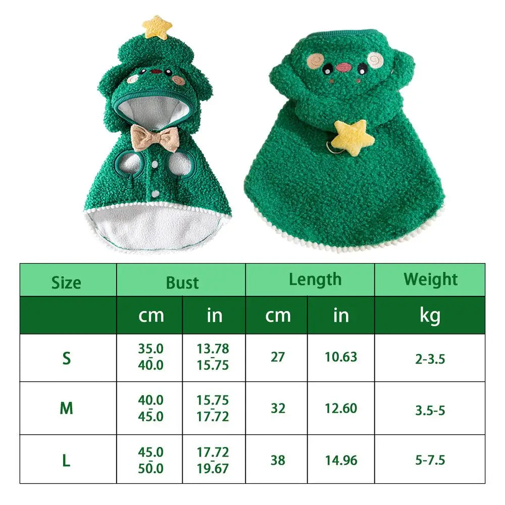 Pet Christmas Costumes Pet Party Cosplay Dress Winter Warm Pet Party Cosplay Dress Cat Dog Christmas Cape With Cute Cartoon Hat