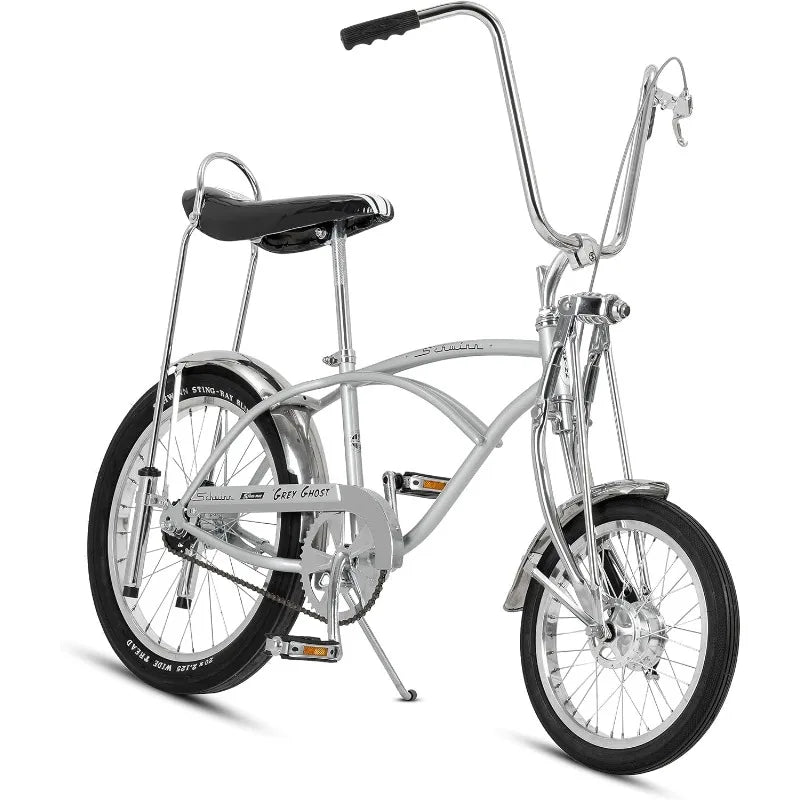Schwinn Classic Krate Kids Bike for Boys Girls Age 6+ Years Old, 13-Inch Frame, Iconic Sting-Ray Frame & Springer Fork