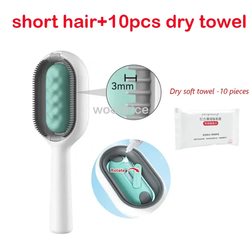 Pet Products Cat Comb for Cats Pet Hair Remover Brush Dog and Cat Brush Accessories dogs Animal Cat Massage Grooming Wool Brush