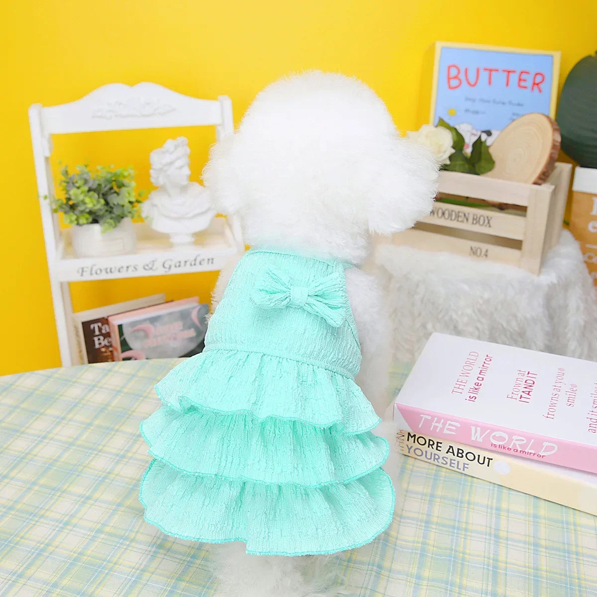 2023 Spring Pet Clothes Dog Princess Dresses Puppy Dress Pet Skirt Puppy Dog Princess Dresses for Small Medium Cat Costume Pug