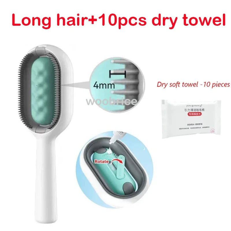 Pet Products Cat Comb for Cats Pet Hair Remover Brush Dog and Cat Brush Accessories dogs Animal Cat Massage Grooming Wool Brush