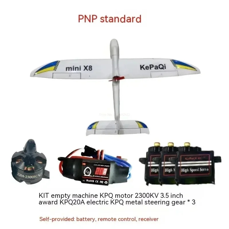 Qlq 800mm Wingspan Newly Upgraded Surfer X8 Mini Model Beginner Training Machine Fixed Wing Remote Control Glider Toy Gift