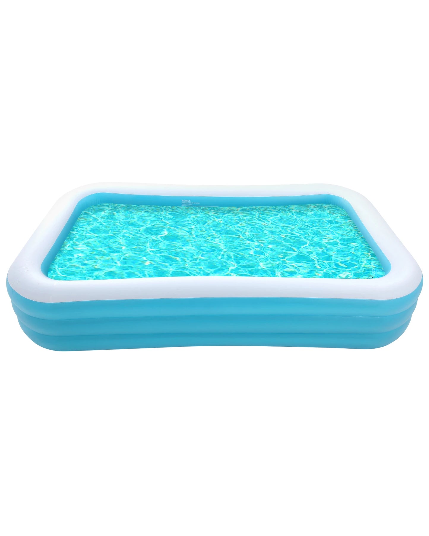 Inflatable Swimming Pool Inflatable Swim Center 120 × 72 × 22 Inch in Outdoor Backyard Summer-Blue