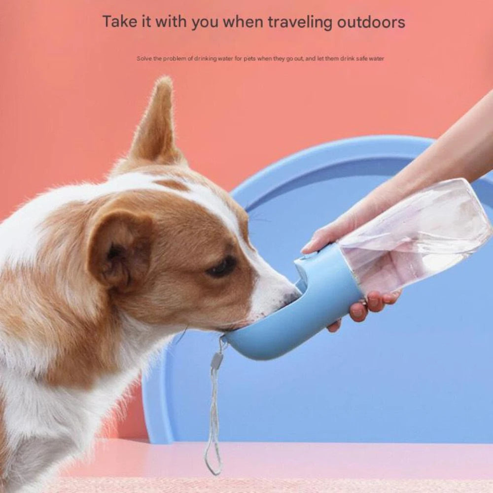 Portable Leak Proof Dog Water Bottle Dispenser for Hiking Travel Outdoor