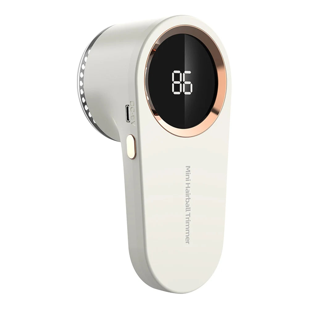 Electric Lint Remover Sweater Shaver Digital Display Debobbler Clothes Shaver USB Rechargeable Multifunction for Clothes Sweater