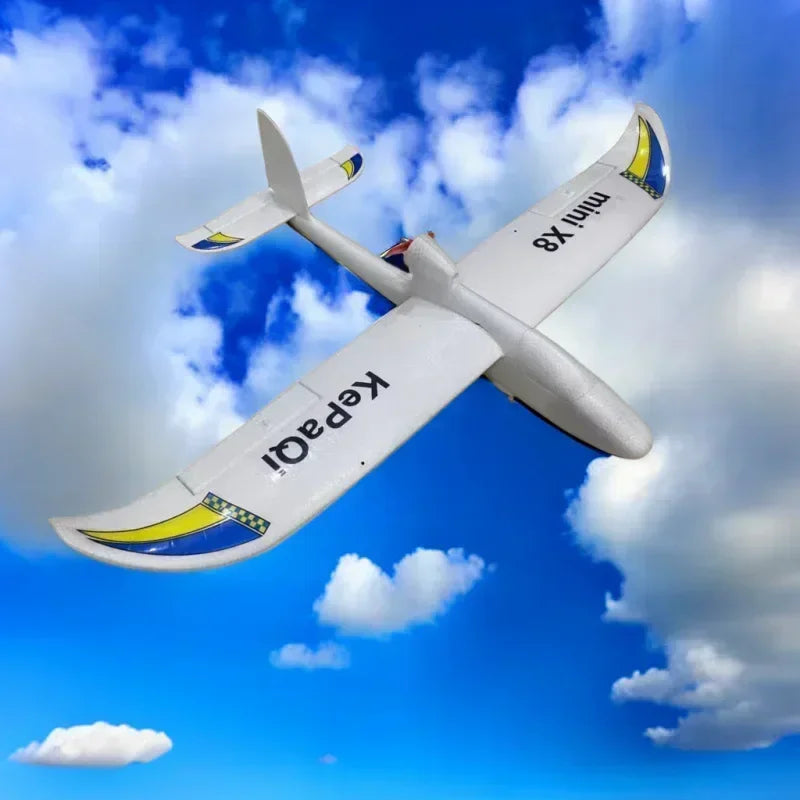 Qlq 800mm Wingspan Newly Upgraded Surfer X8 Mini Model Beginner Training Machine Fixed Wing Remote Control Glider Toy Gift