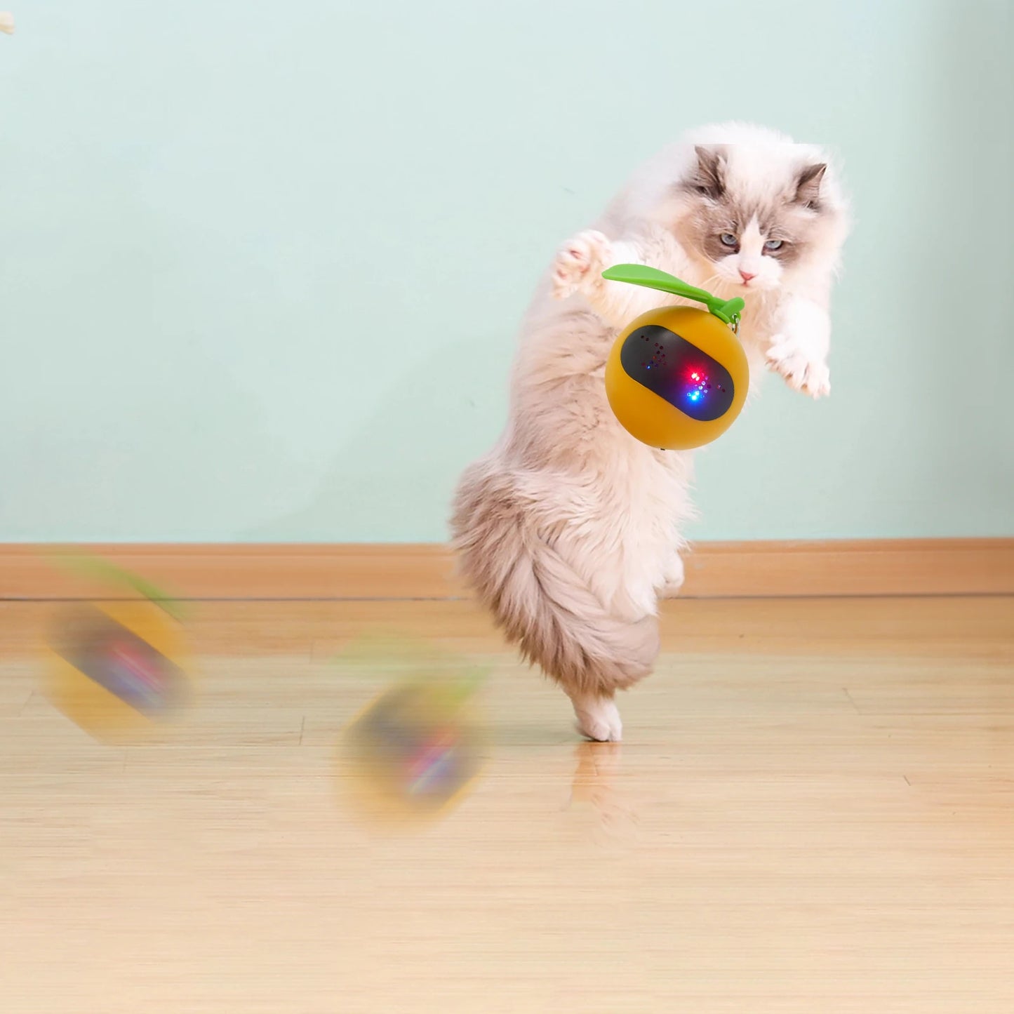 Interactive Cat Toy Electric Moving Ball Automatic Rolling Ball Cat Toy