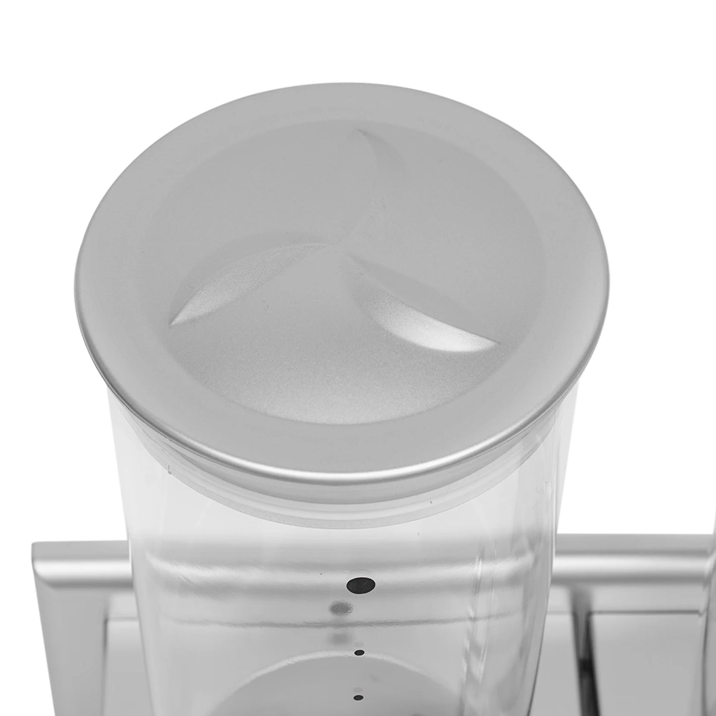 2PCS Grain Storage Box Kitchen Wall-mounted Food Dispenser Cereal Dispenser