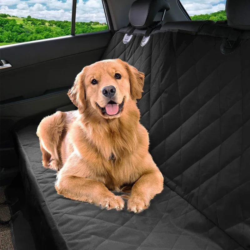 Waterproof Dog Car Seat Bed Inner Outdoor Sport Cover Non-Slip Pet Back Seat Mat Dirt Proof Travel Cushion Protector for Pets