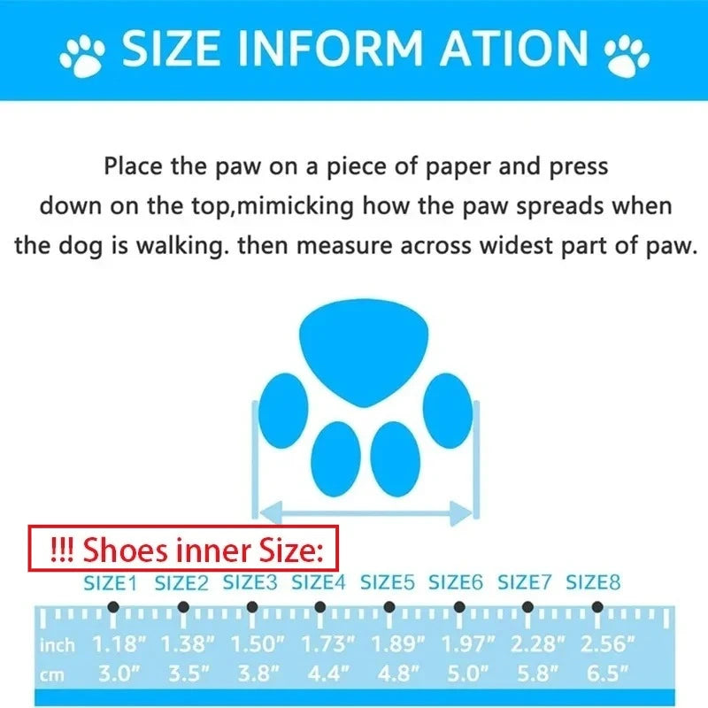 Reflective Strip Design Dog Shoes Animal Sandals for Hot Pavement Outdoor Dog Boot Non-Slip Waterproof Dog Booties EVA Pet Shoes