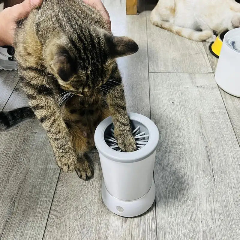 Fully Automatic Smart Pet Foot Washing Cup Low Noise Quick Cleaner USB rechargeable Foot Electric Dog Paw Pet Clean Cleaner