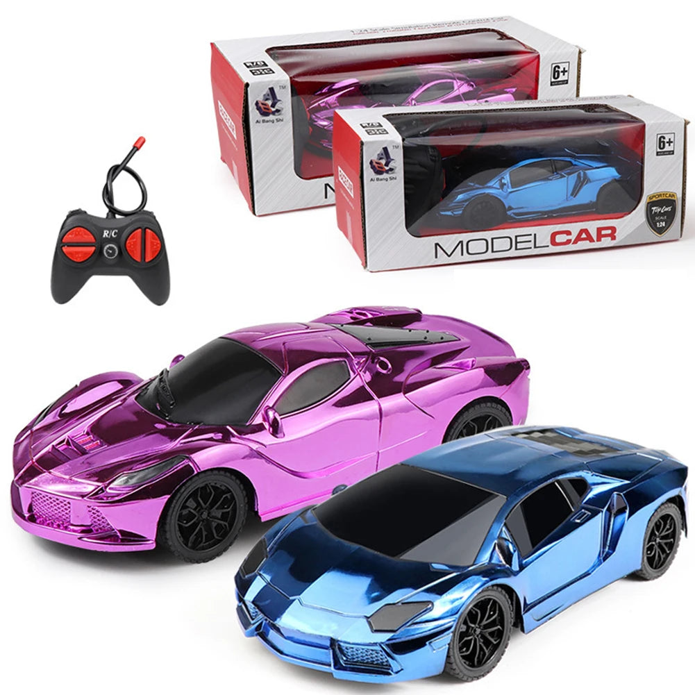 Simulation Remote Control Car Model Electric 2-way 4-way Rc Sports Car Toy For Boys Girls Birthday Gifts