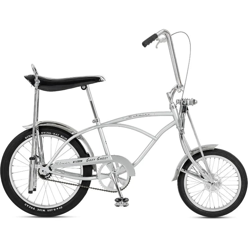 Schwinn Classic Krate Kids Bike for Boys Girls Age 6+ Years Old, 13-Inch Frame, Iconic Sting-Ray Frame & Springer Fork