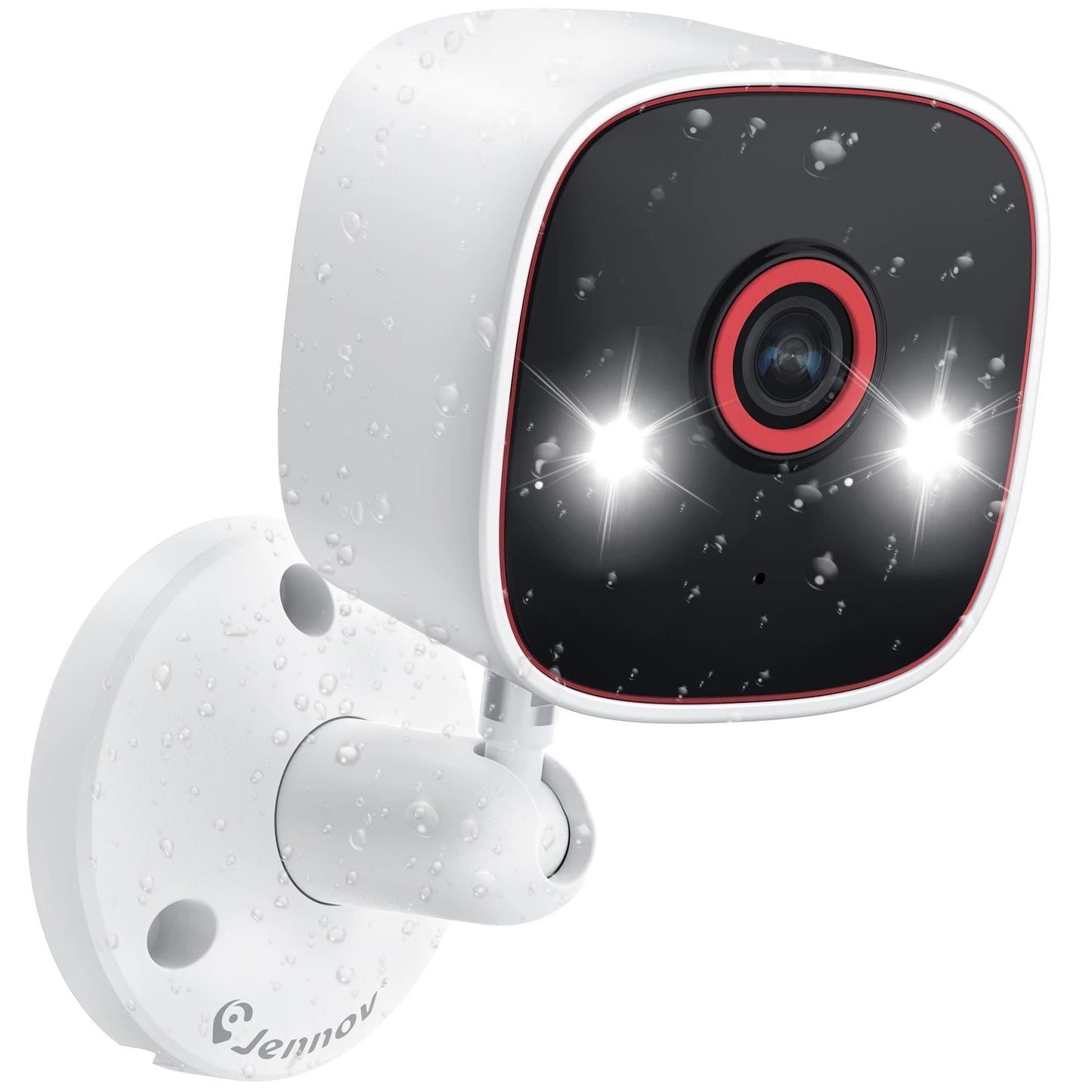 Jennov Outdoor Indoor Security Cameras 5Ghz 2.4Ghz 2K HD Wireless WiFi Pet Monitor Camera IP66
