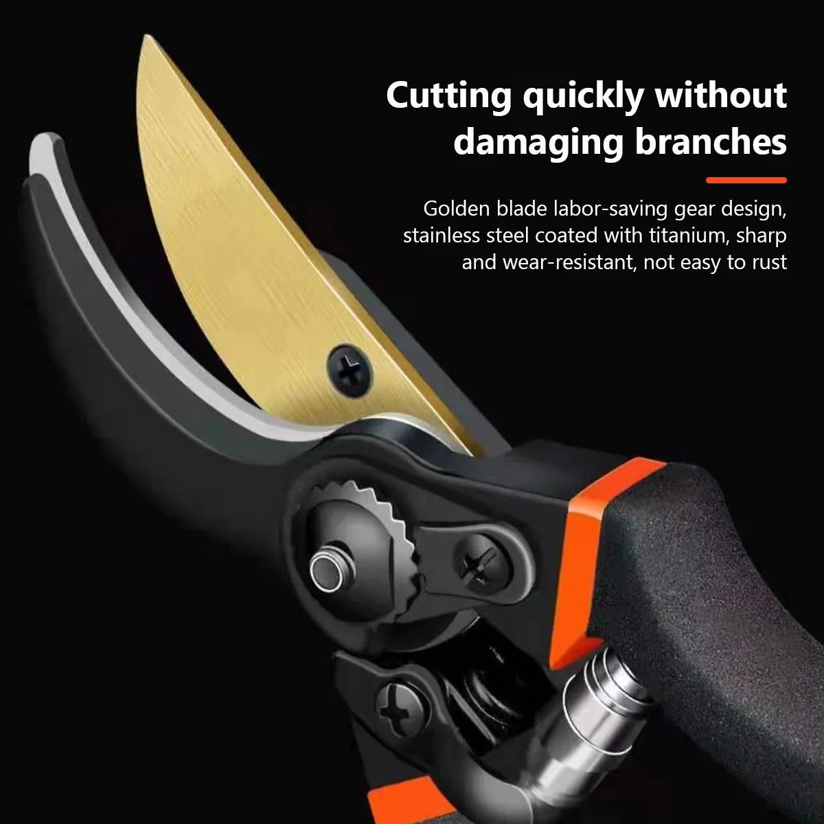 Professional 10 Inch Garden Pruner Shears SK5 Blade Pruning Scissors for Bonsai Fruit Trees Flowers Branches Garden Pruners