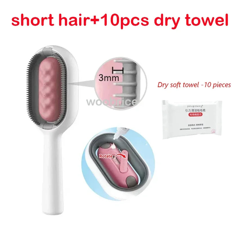 Pet Products Cat Comb for Cats Pet Hair Remover Brush Dog and Cat Brush Accessories dogs Animal Cat Massage Grooming Wool Brush