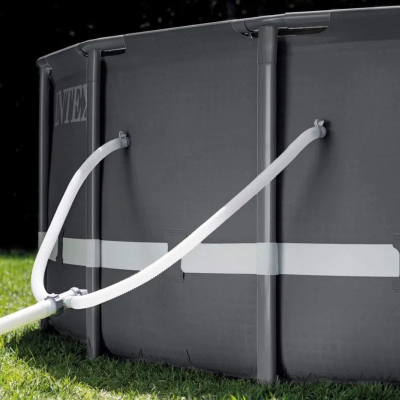 INTEX Above-Ground Swimming Pool Set, Ultra XTR 14ft x 42in with Sand Filter Pump & Ladder
