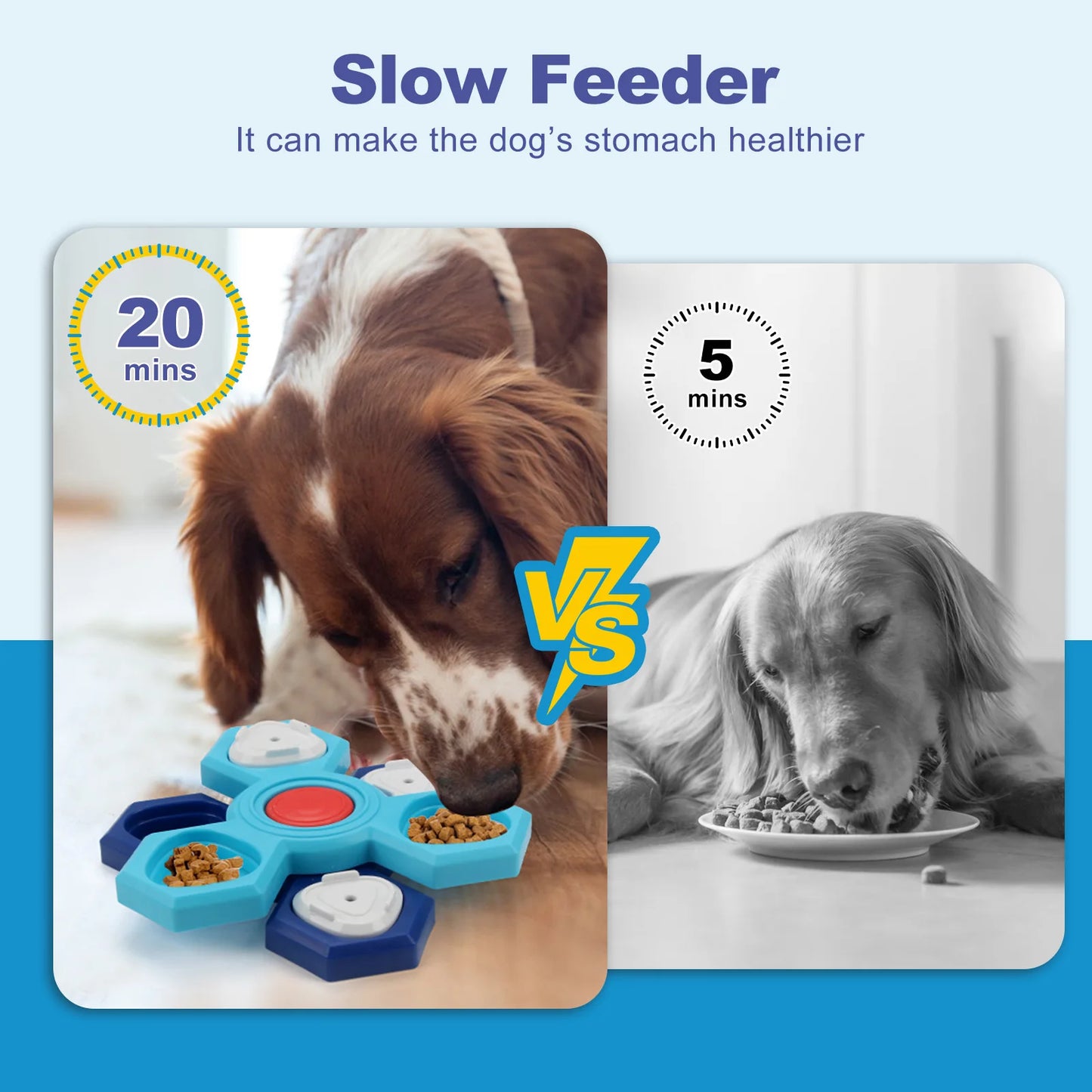 Four-layer pet dog cat feeder Educational pet toy Rotary turntable training foraging toy pet supplies