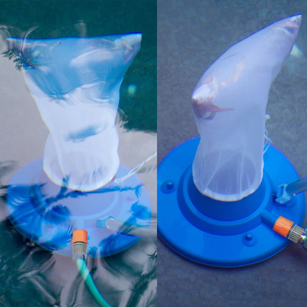Swimming Pool Cleaning Tools with Mesh Bag Pool Cleaning Vacuum Cleaner Suction Head Pool Leaf Sucker Pool Accessories