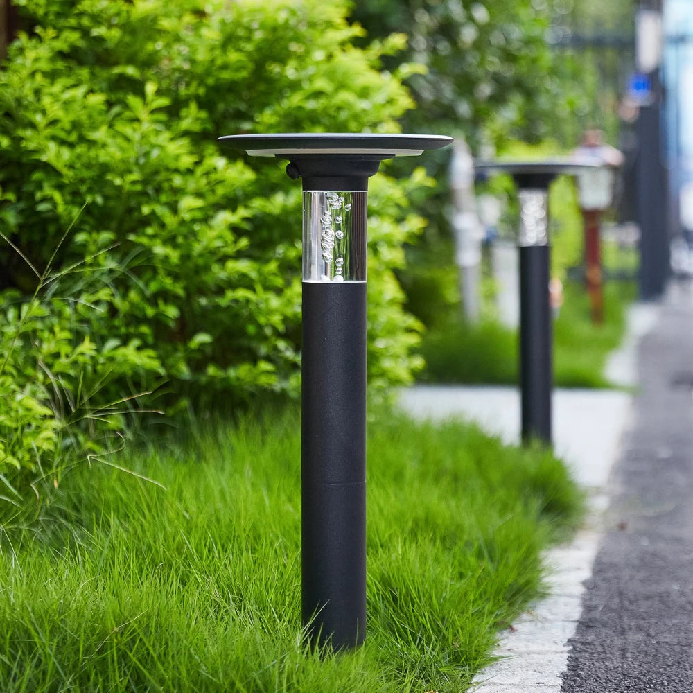 Solar Panel LED Lawn Lights Outdoor Garden Decoration Solar Spotlights Street Lamp Waterproof Fixture