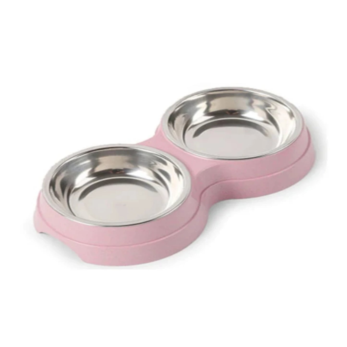 Cat and Puppy pet Feeding Supplies Two bowls Dog food water Feeding bowl Stainless steel pet drinking dish Small dog accessories