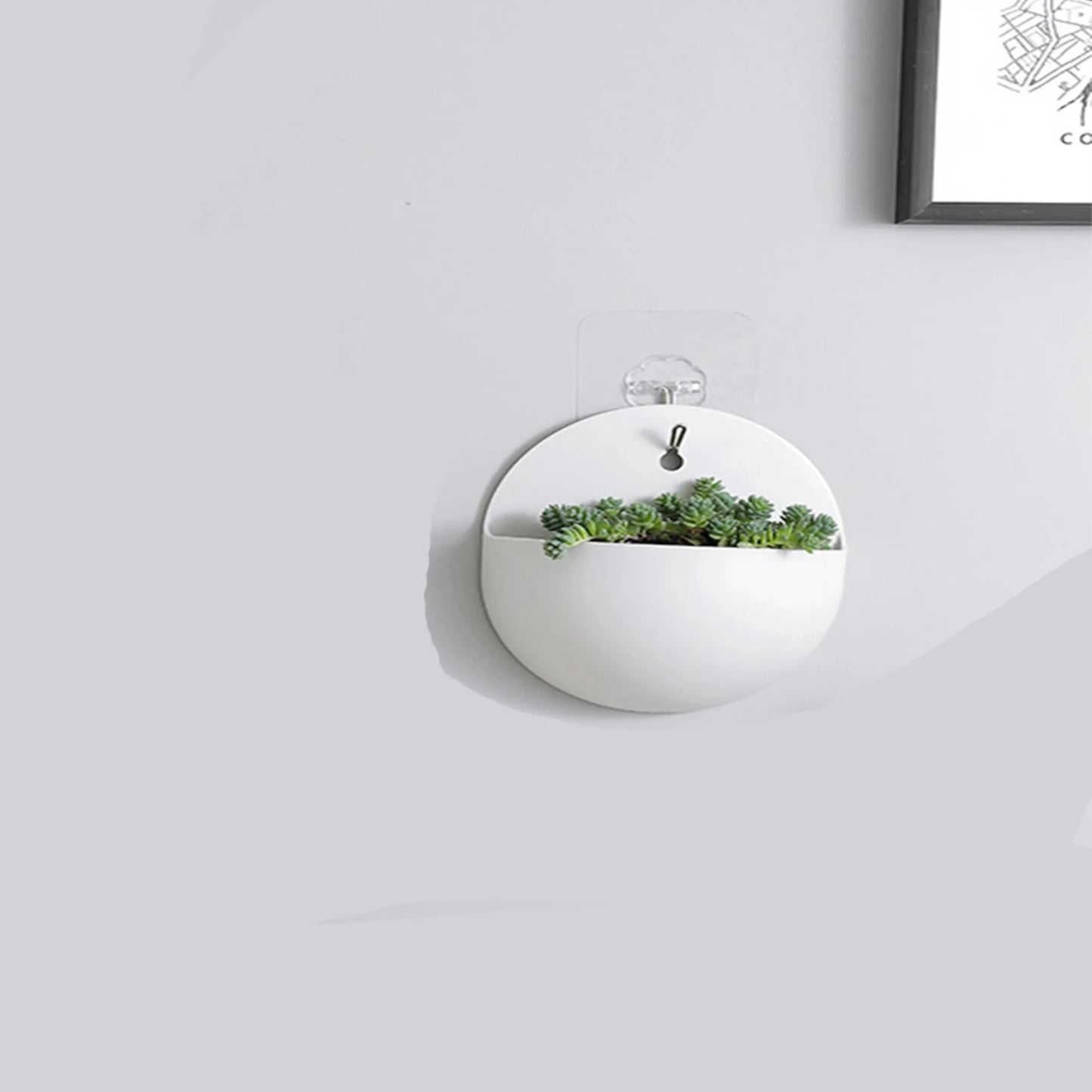 Wall hanging bonsai planters balcony hanging succulent plant baskets gardening tools