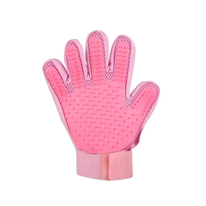 Pet Glove Cat Grooming Glove Cat Hair Deshedding Brush Remover Brush For Animal Gloves Dog Comb for Cats Bath Clean Massage Hair