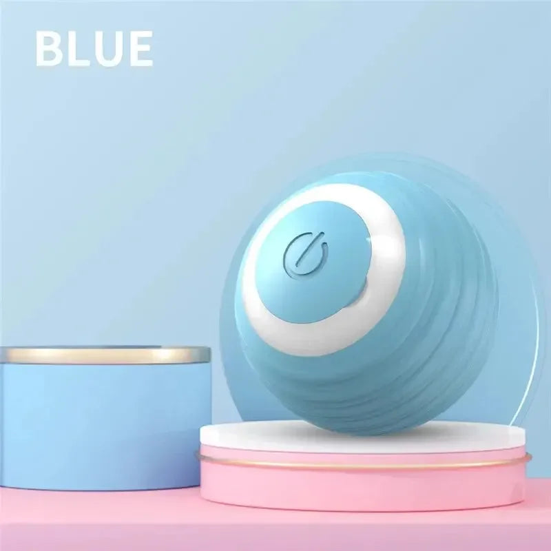 Cat Interactive Ball Training Self-moving Kitten Electric Cat Ball Toys Electronic Automatic Rolling Magic Ball Toys for Cat - Quick and EZ Shop