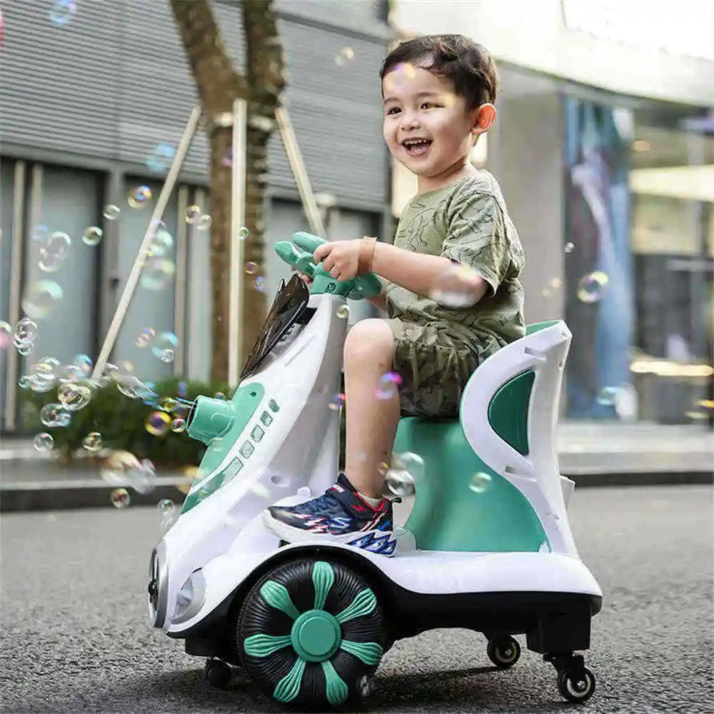 Noonbuutuu 2024 New 2-6 Year Old Children's Electric Car Remote Control Toy Car Baby Four-wheel Drift Car