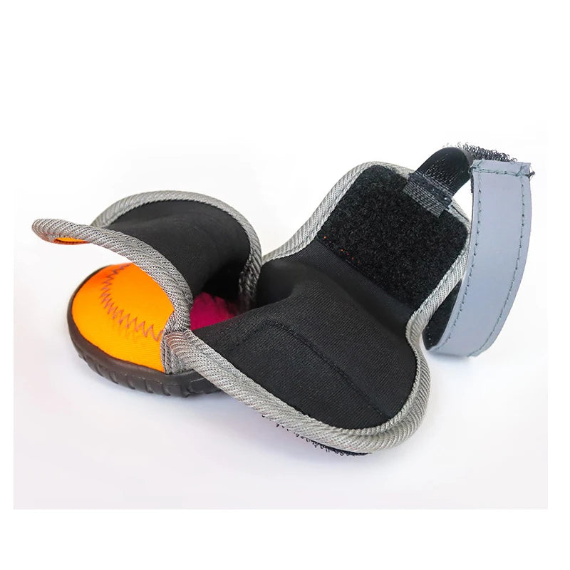 Winter Pet Dog Shoes For Large Dogs Waterproof Shoes For Dog Anti-Slip Dog Boots For Small Dogs Reflective Dog Hiking Shoes