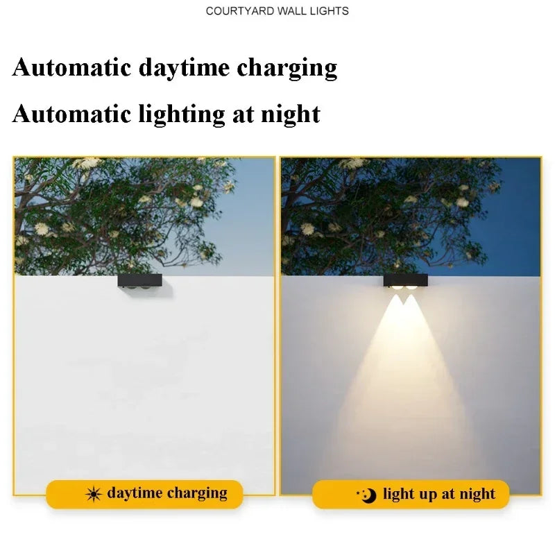 LED Solar Step Lamp Outdoor Path Stair Garden Lights Waterproof Balcony Deck Light Decoration Patio Stair Fence Light 1~12pcs