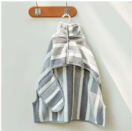 Dog bathrobe, extra large, medium, small, thick, absorbent, quick drying, golden fur, Shiba Inu, cat bath towel, towel