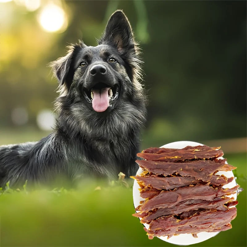 200g/400g (7.05oz/14.1oz) Duck Jerky Dog Treats For Small, Medium, Large Dog, Made With Real Pure Duck - Healthy