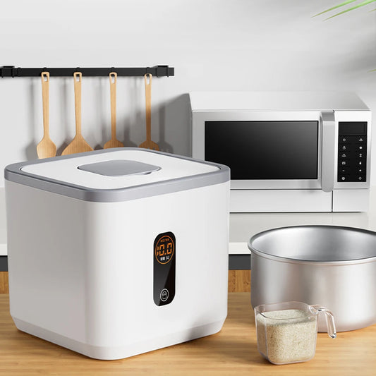 5KG Food Containers Bins Moistureproof Pet Dog Cat Food Organizer Multi-Purpose Large Capacity for Kitchen Pantry Organization