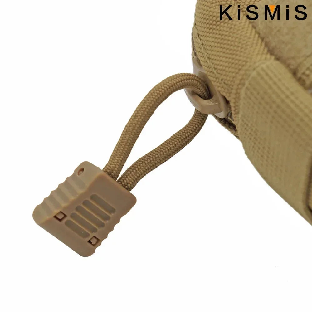 KISMIS Outdoor EDC Carry Tool Waist Bag Molle Vest Tactical Accessory Bag Medical First Aid Bag Hunting Bag Survival Equipment