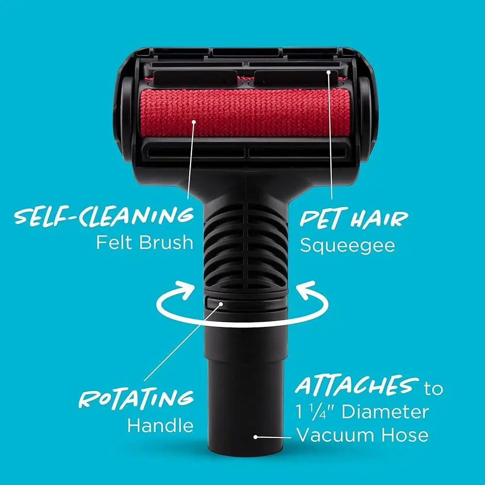 Allergy Upright Bagged Vacuum with HEPA Filter Pet Hair Remover Lightweight Cleaning Tools Telescopic Wand Dusting Brush